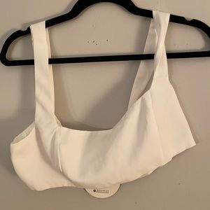 White Fox party crop top